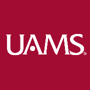 UAMS The Department of Pediatrics at the University of Arkansas for Medical Sciences Logo